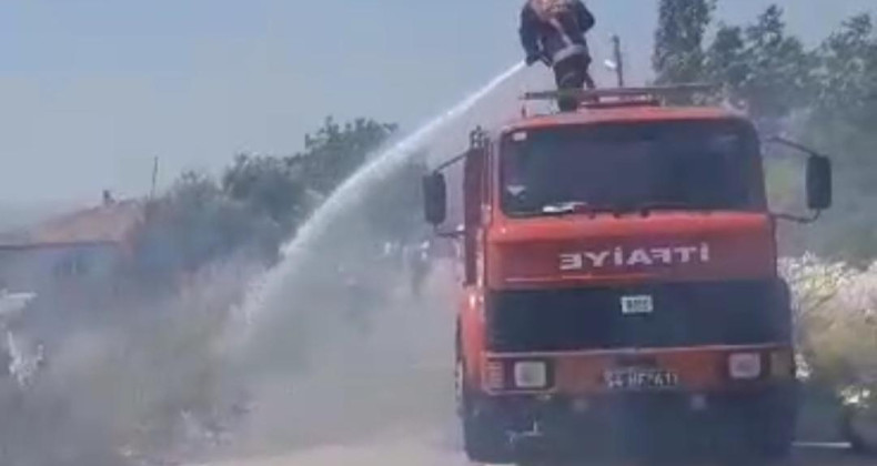 Pamukova’da Yangın!