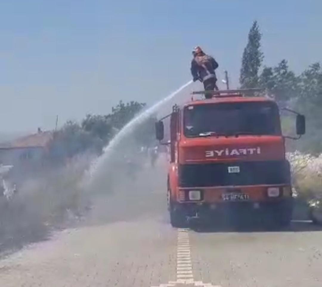 Pamukova’da Yangın!