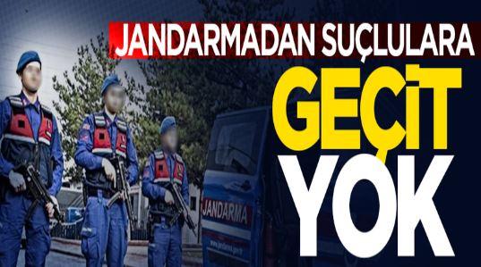 Jandarmadan suçlara geçit yok!