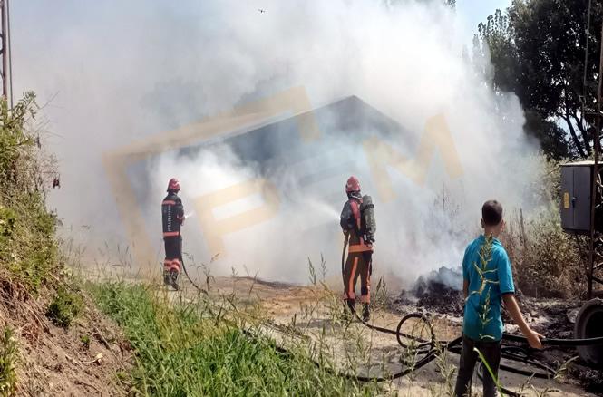 SASKİ Deposunda Çıkan Yangın, Büyük Paniğe Neden Oldu..