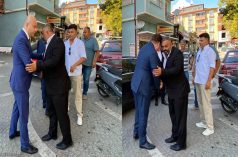 MHP Grup Başkan Vekili Levent Bülbül’den Başkan Salih’e Ziyaret..
