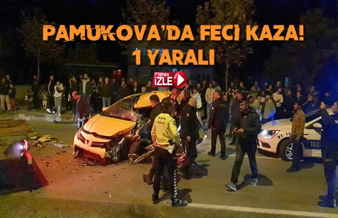 Feci kaza! Kağıt toplayıcısına çarpmamak için…