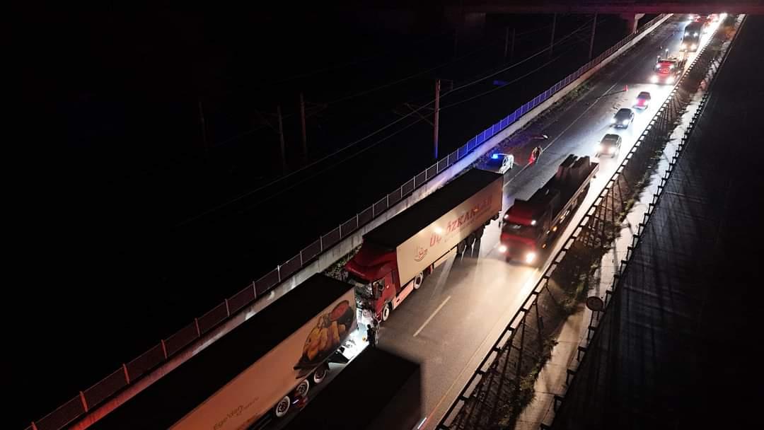 D-650 Karayolu Mekece Mevkiinde Trafik Kazası..