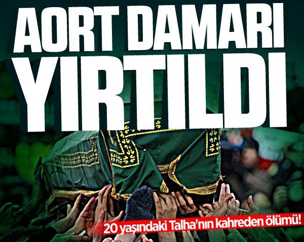 20 yaşındaki Talha’nın kahreden ölümü! Aort damarı yırtıldı…
