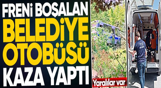 Geyve Belediye Otobüsü Kaza Yaptı! Çok Sayıda Yaralı Var..