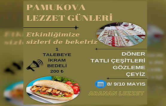 Pamukova Kurs ve Okul Talebelerine Yardım Derneği’nden Kermes Daveti..