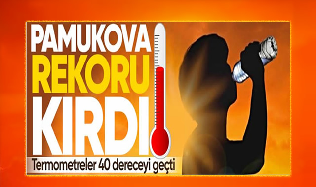 Pamukova’da Sıcaklık Rekoru Kırıldı! Termometreler 40 Dereceyi Geçti..