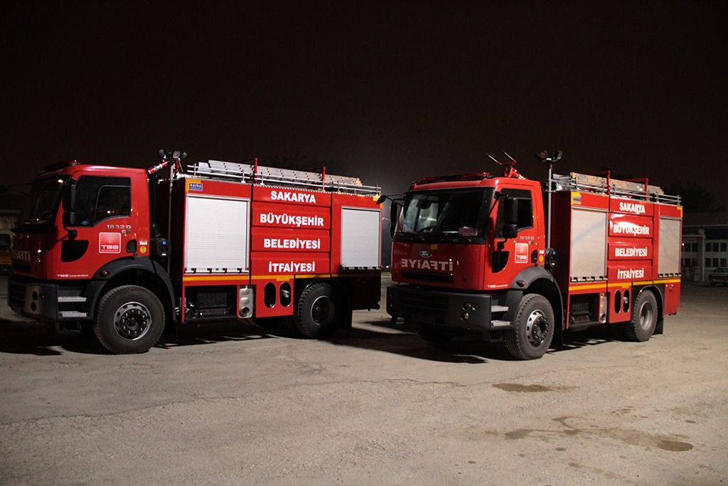 Sakarya İtfaiyesi 6 ayda bin 755 yangına müdahale etti..