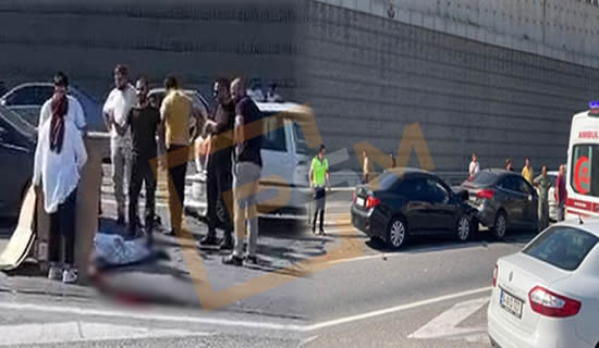 Üst geçidi kullanmayınca canından oldu! 3 Kişi Yaralandı..
