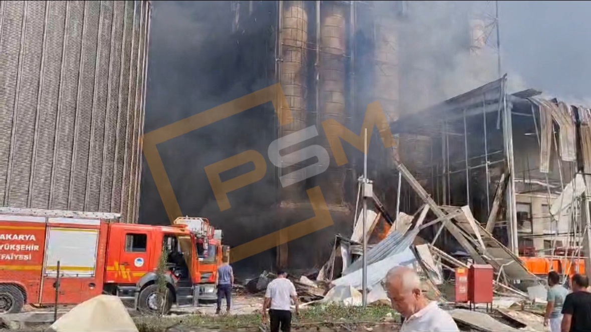 Hendek’te Bir Makarna Fabrikasında Büyük Patlama! 1 Ölü, 30 Yaralı..