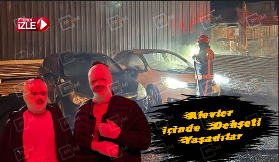 Pamukova’da Klima Gazı Faciası; 2 Genç Alevler Arasında Canlarını Zor Kurtardı..