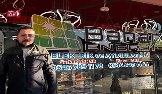 Pamukova’nın İlk ve Tek Kurumsal Elektrik Firması Bahar Enerji Hizmetinizde..