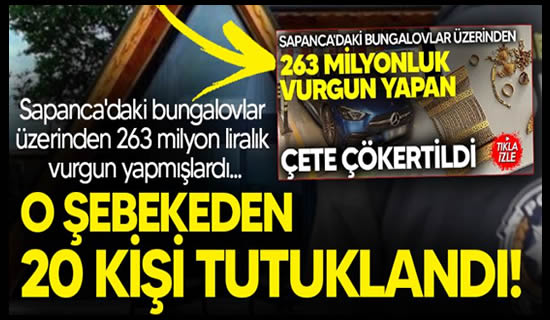 Pamukova Cumhuriyet Başsavcılığından Büyük Operasyon!