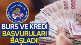 KYK burs ve kredi başvuruları başladı! KYK burs başvurusu nasıl yapılır?