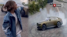 6 yaşındaki Zayn Sofuoğlu’ndan drift şov…