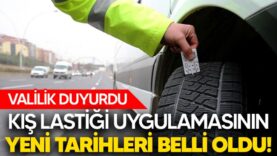 Sakarya Valiliği Duyurdu! Kış Lastiği Zorunluluğu Tarihleri Belli Oldu!