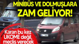 Sakarya’da minibüs ve dolmuşlara zam geliyor! Kararı bu kez UKOME değil, meclis verecek