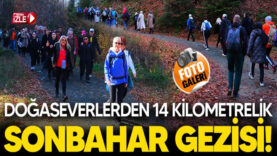 Pamukova’da Doğaseverlerden 14 kilometrelik Sonbahar Gezisi!