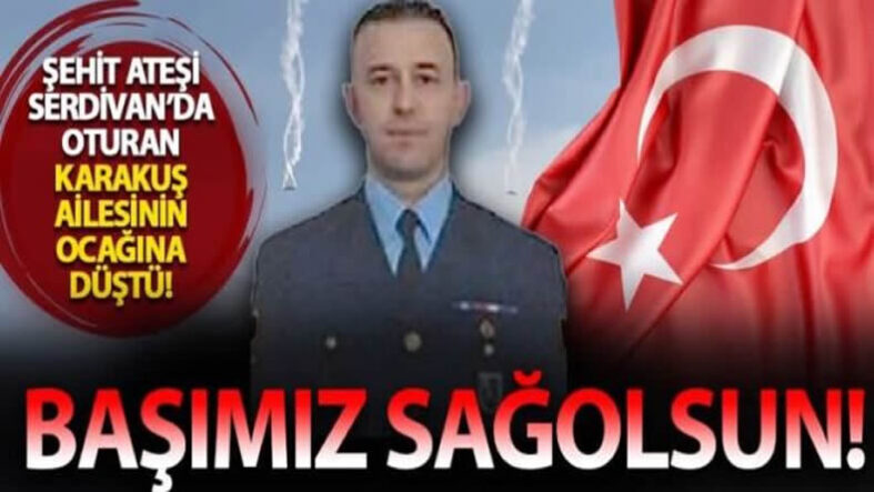 Şehit Ateşi Sakarya’ya Düştü!