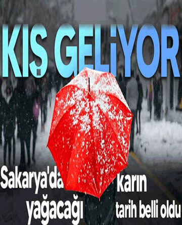 Hazırlıklı Olun! Zayıf La Nina Sakarya’yı Vuracak! Karın Yağacağı Tarih Belli Oldu…
