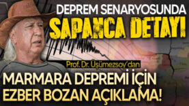 Deprem senaryosunda ‘Sapanca’ detayı! Uzmandan Marmara depremi için ezber bozan açıklama!