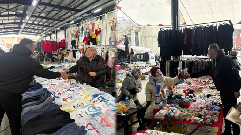 “Derdiniz Derdimizdir” Diyen Taci Demir’den Pazarcı Esnafına Ziyaret…