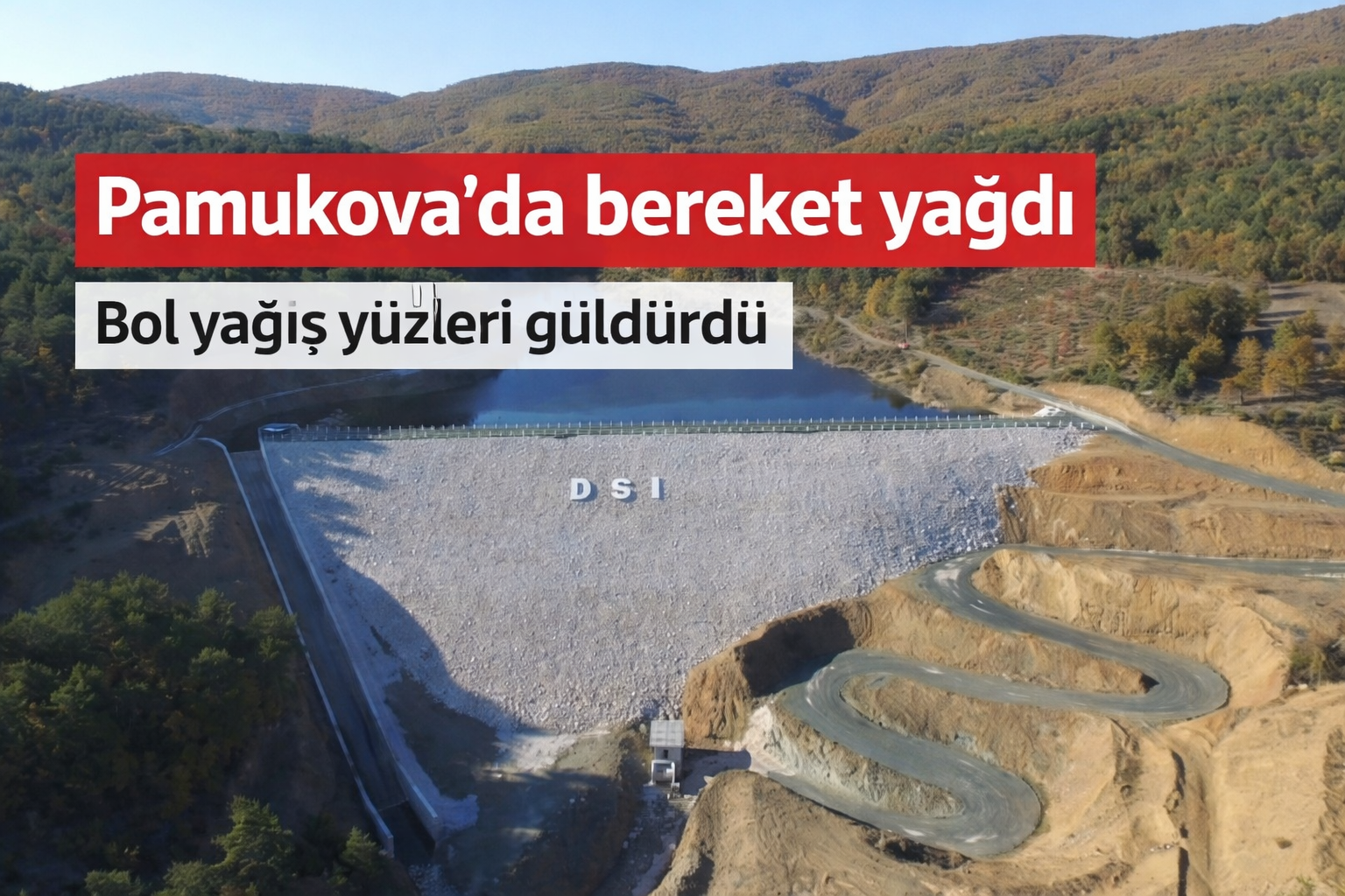 Sakarya’da yağmur yüzleri güldürdü: Pamukova’da en fazla yağış Kemaliye’de ölçüldü..