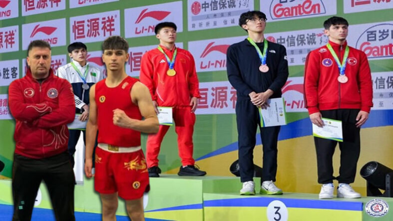 Pamukovalı Sporcu Mahmut Can Uçar Dünya 3.’sü Oldu…