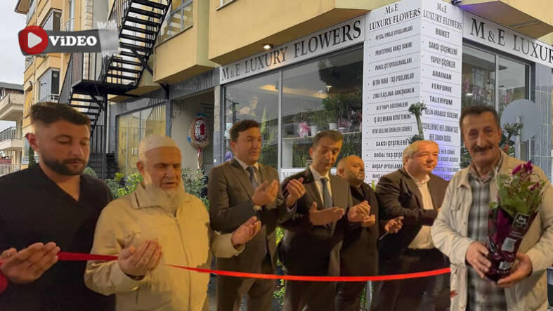 Özel ve Güzel Günlerin Yeni Adresi; M&E Luxury Flowers Dualar Eşliğinde Hizmete Girdi…