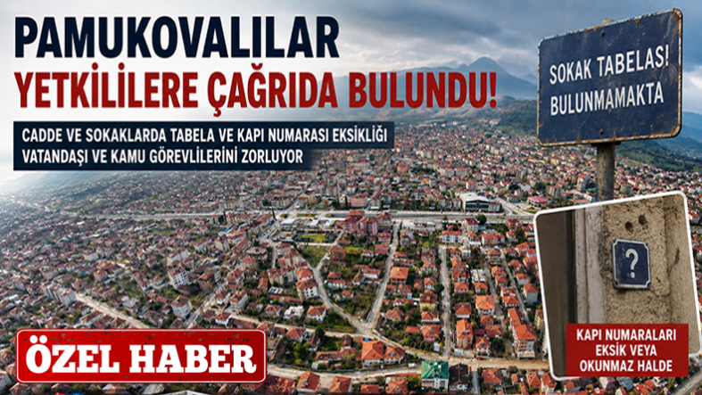 Pamukovalı Vatandaşlardan Yetkililere Açık Çağrı; “Adresler Kayboluyor, Sorun Büyüyor”