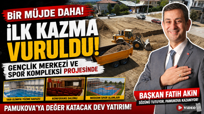 Biz Yazmaktan Bıktık, Başkan Akın Müjde Vermekten Bıkmadı! Bukez Gençlik Merkezi ve Spor Kompleksi…