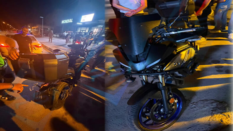 Pamukova’da Yaşanan Motosiklet Kazasında Anne ve Sürücü Yaralandı…