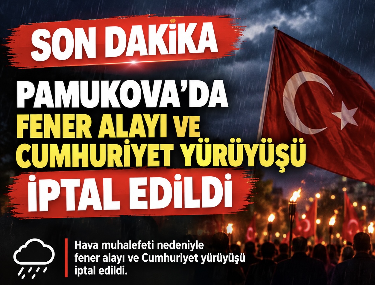 PAMUKOVA’DA FENER ALAYI İPTAL EDİLDİ..
